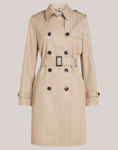 TOMMY HILFIGER COTTON DB SLIM FIT TRENCH