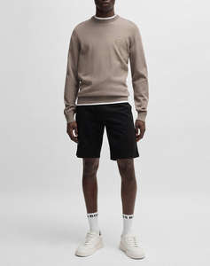 BOSS Chino-slim-Shorts 10270650 01