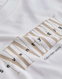 CALVIN KLEIN JEANS 19 GRAPHIC REG TEE