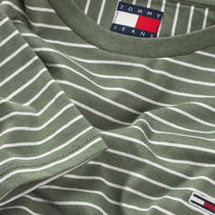 TOMMY JEANS TJM SLIM STRIPE TEE