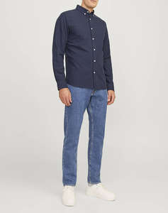 JJ REBEL JREBOSCAR SHIRT LS NOOS