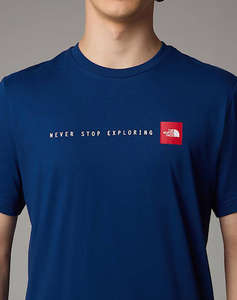 THE NORTH FACE M SS NEVER STOP EX TEE