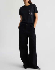 LIUJO WHITE_WA5J01__ECS T-SHIRT MODA M/C ДАМСКА БЛУЗА