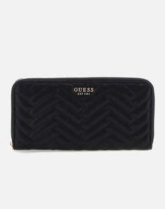 GUESS ANNING SLG LARGE ZIP AROUND Дамски портфейл (размери: 20 x 10x2 см)