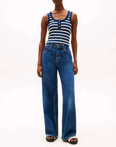 TOMMY HILFIGER SLIM HENLEY GB SCOOP-NK TANK TOP