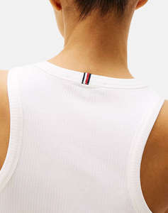 TOMMY HILFIGER SLIM 5X2 RIB TANK TOP NS