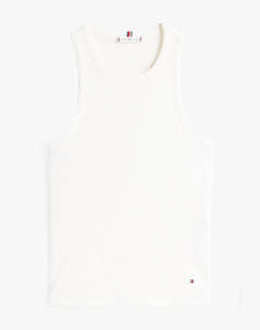 TOMMY HILFIGER SLIM 5X2 RIB TANK TOP NS