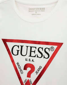 GUESS CROPPED SS TSHIRT_CORE Детска тениска GIRL