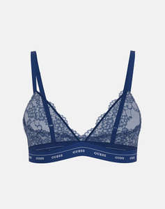 GUESS JANE TRIANGLE - FLOWERY LACE BAND SOLID БЕЛЬО W