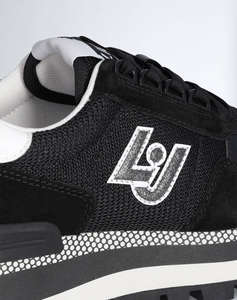 LIU JO AMAZING 16 - SNEAKER COW SUEDE/MESH WOMENS SHOE