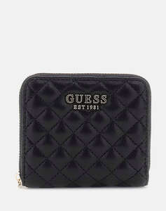 GUESS ECO RIANEE SLG SMALL ZIP AROUD Дамски портфейл (Размери: 11 x 9 x 2 см)