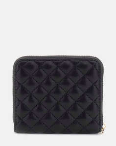 GUESS ECO RIANEE SLG SMALL ZIP AROUD Дамски портфейл (Размери: 11 x 9 x 2 см)