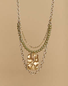 ATTRATTIVO METAL NECKLACE, SYNTHETIC