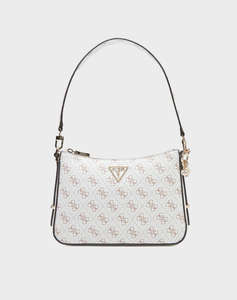 GUESS ECO ERICA TOP ZIP SHOULDER BAG ДАМСКА ЧАНТА(Размери: 24 x 17 x 6см.)