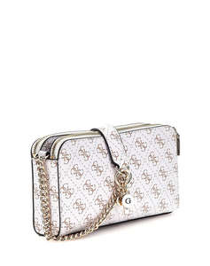 GUESS ECO ERICA STATUS CROSSBODY ДАМСКА ЧАНТА(Размери: 23.5 x 13 x 5.5см.)