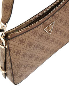 GUESS ECO ERICA TOP ZIP SHOULDER BAG ДАМСКА ЧАНТА(Размери: 29 x 18 x 6см.)