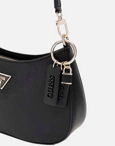 GUESS NOELLE TOP ZIP SHOULDER BAG WOMENS BAG(Размери: 29 x 18 x 6см.)