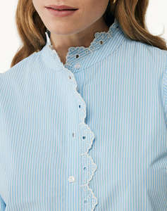 MEXX Puff sleeve striped blouse