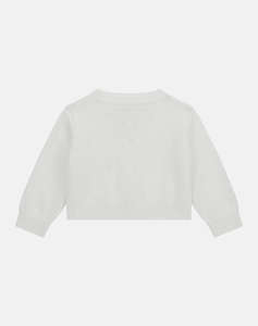 GUESS LS SWEATER CARDIGAN_CEREMONY Бебешка жилетка GIRL