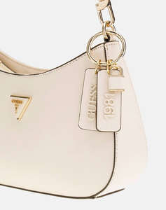 GUESS NOELLE TOP ZIP SHOULDER BAG WOMENS BAG(Размери: 29 x 18 x 6см.)