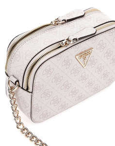GUESS NOELLE CROSSBODY CAMERA ДАМСКА ЧАНТА(Размери: 21 x 14 x 8см.)