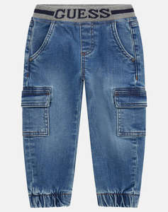GUESS COMFORT DENIM PULL ON PANTS ДЕТСКИ ПАНТАЛОН BOY