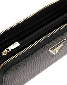 GUESS LAUREL SLG LARGE ZIP AROUND ДАМСКИ ПОРТФЕЙЛ (Размери: 21 x 10x2 см)