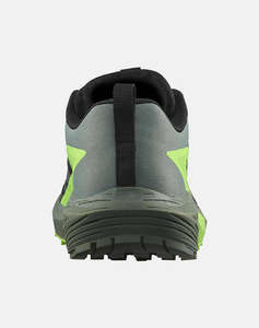 SALOMON TRAIL RUNNING - SENSE SENSE RIDE 5 BLACK / LAUREL WREATH / GREEN GECKO МЪЖКИ ОБУВКИ