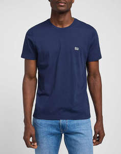 LEE SS PATCH LOGO TEE NAVY