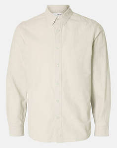 SELECETED SLHSLIM-SUN SHIRT LS NOOS