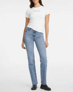 GUESS JEANS GJ SS CN SLIM LOGO PRINT TEE ДАМСКА ТЕНИСКА