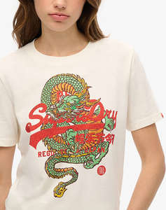SUPERDRY D1 OVIN VL TOKYO RELAXED TEE ДАМСКА ТЕНИСКА