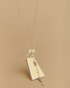 ATTRATTIVO METAL NECKLACE, SYNTHETIC