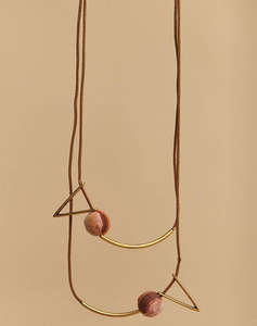 ATTRATTIVO METAL NECKLACE, SYNTHETIC