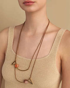 ATTRATTIVO METAL NECKLACE, SYNTHETIC