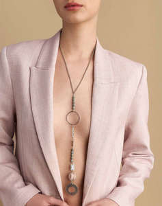 ATTRATTIVO METAL NECKLACE, SYNTHETIC
