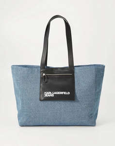 KARL LAGERFELD KLJ EW POCKET SHOPPER DENIM (Размери: 33 x 53 x 15см.)