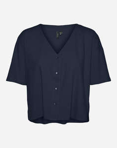 VERO MODA VMMYMILO 2/4 V-NECK SHIRT WVN GA