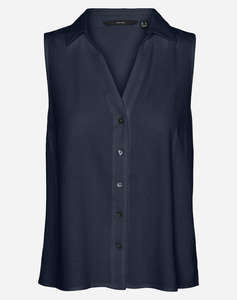VERO MODA VMMYMILO SL V-NECK SHIRT WVN GA