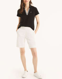 NAUTICA КЪСИ ПАНТАЛОНИ/ 10 ANCHOR STRETCH TWILL SOLID SHORT