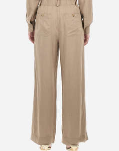 LA MARTINA ПАНТАЛОНИ WOMAN PANT VISCOSE LINEN
