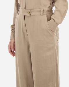 LA MARTINA ПАНТАЛОНИ WOMAN PANT VISCOSE LINEN