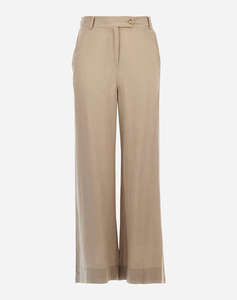 LA MARTINA ПАНТАЛОНИ WOMAN PANT VISCOSE LINEN