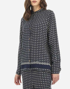 LA MARTINA РИЗА ΜΜ WOMAN SHIRT L/S PRINTED VISCOS