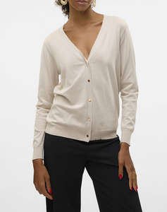 VERO MODA VMSILJE LS V-NECK CARDIGAN GA NOOS