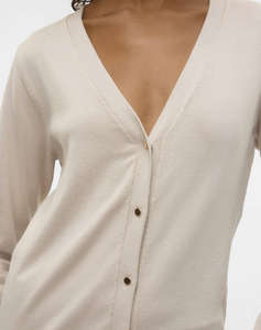 VERO MODA VMSILJE LS V-NECK CARDIGAN GA NOOS