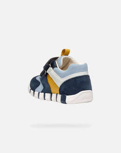 GEOX B IUPIDOO B. D - SUEDE+MESH