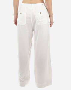 LA MARTINA ПАНТАЛОНИ WOMAN PANT VISCOSE LINEN
