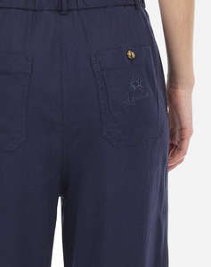 LA MARTINA ПАНТАЛОНИ WOMAN PANT VISCOSE LINEN