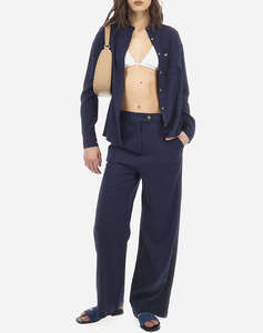 LA MARTINA ПАНТАЛОНИ WOMAN PANT VISCOSE LINEN